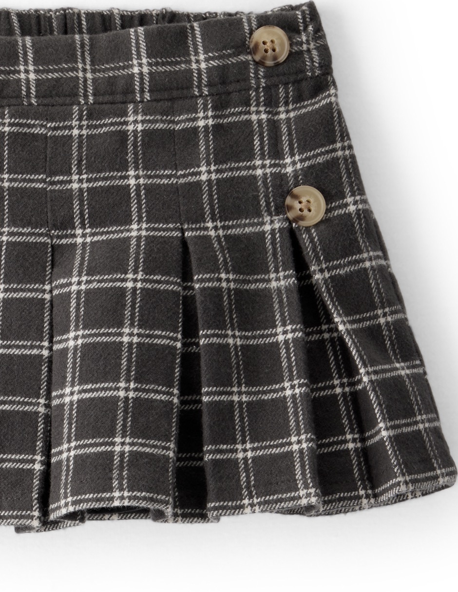 Conjunto de falda con calcetas para bebé niña 2