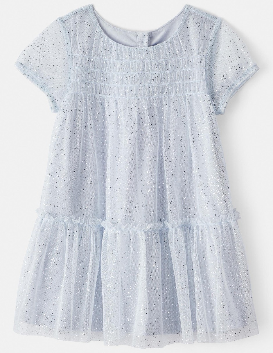Vestido manga regular para bebé niña Vestido manga regular para bebé niña