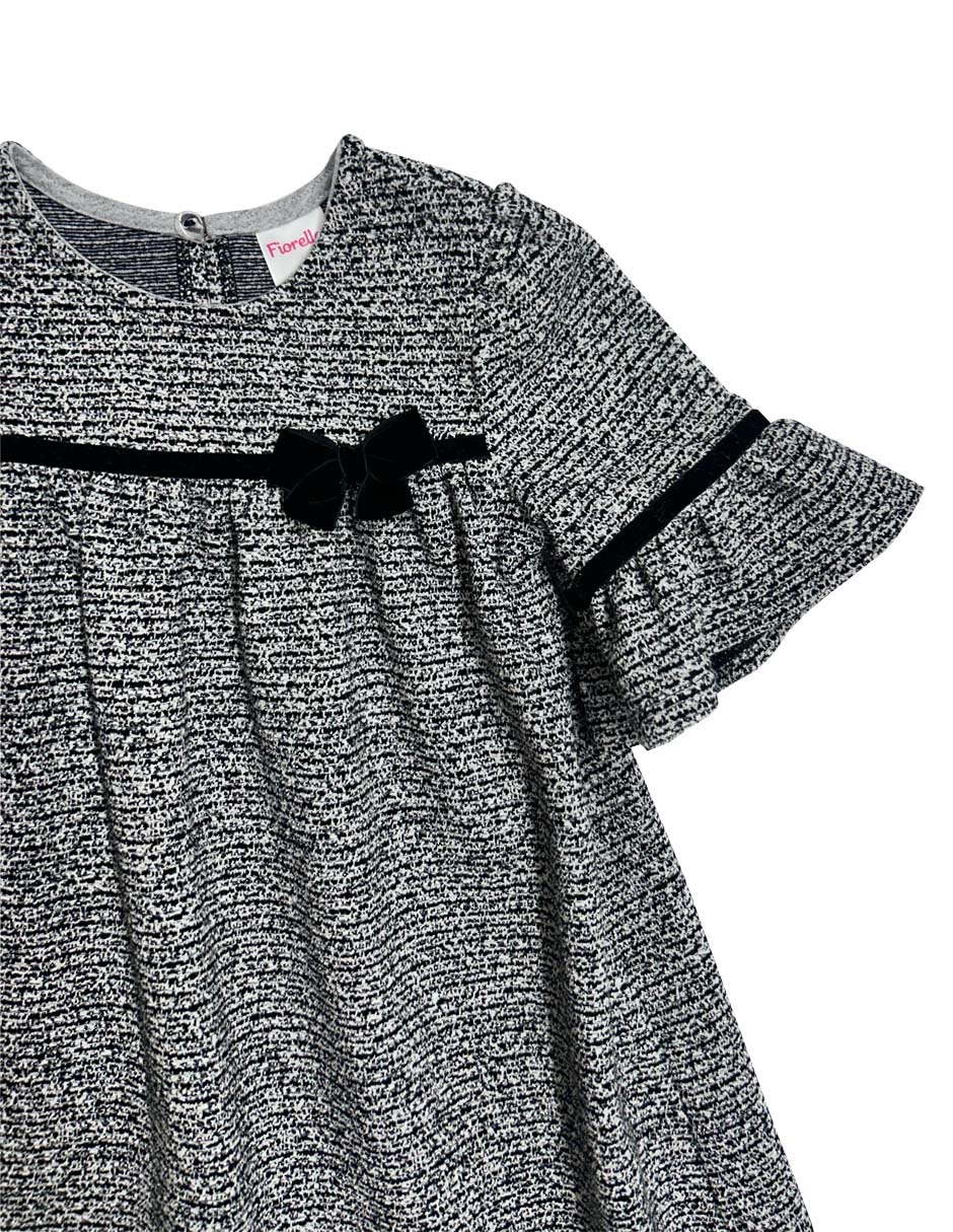 Vestido manga mariposa para bebé niña 2