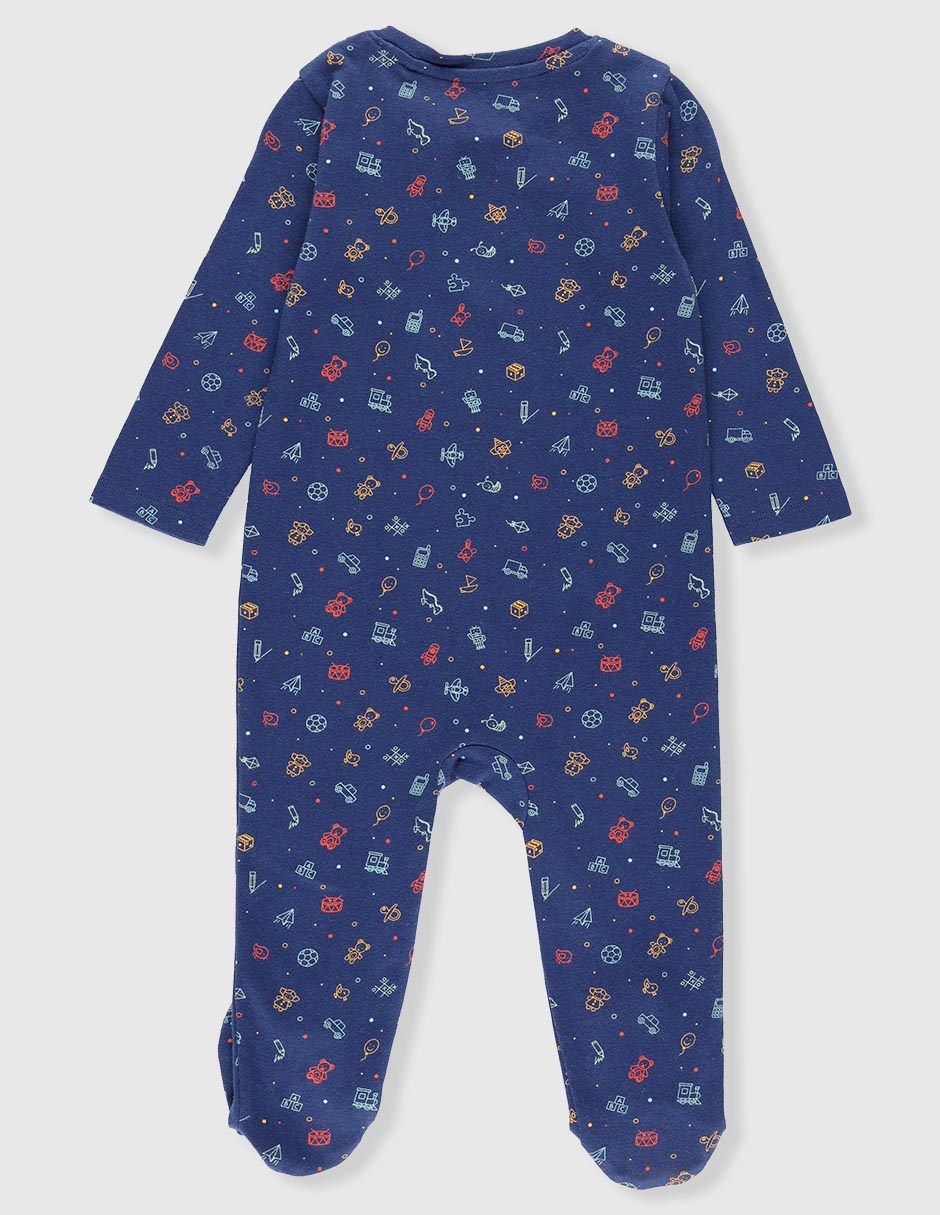 Set de mamelucos de algodón para bebé niño 2