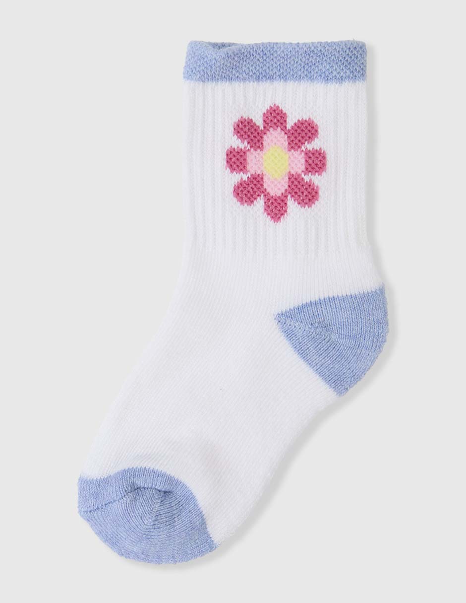 Calcetín de algodón para bebé niña 8 pares 2