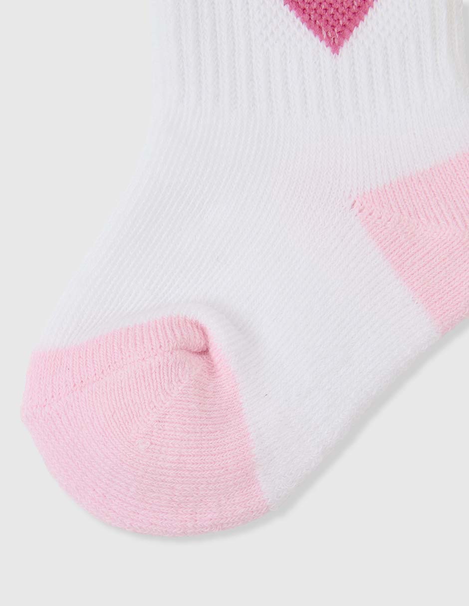 Set de calcetín de algodón para bebé niña 8 pares 4