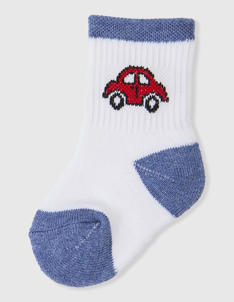 Set de calcetín de algodón para bebé niño 8 pares 2