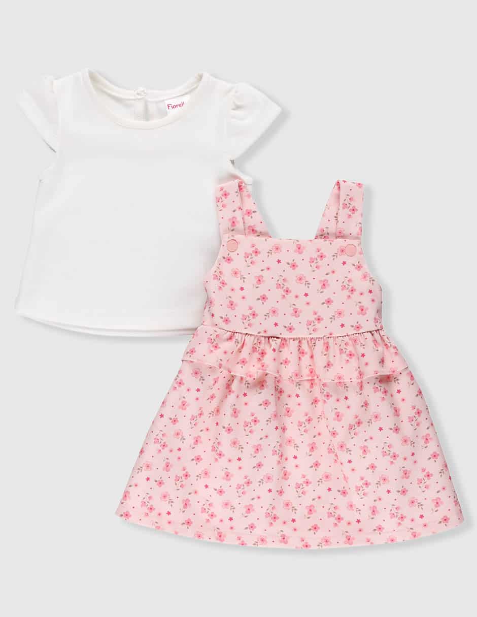 Conjunto de algodón para bebé niña