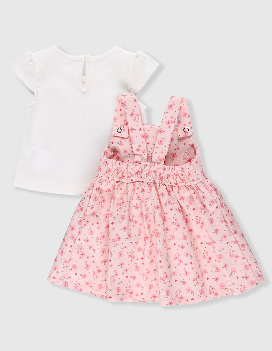 Conjunto de algodón para bebé niña 2
