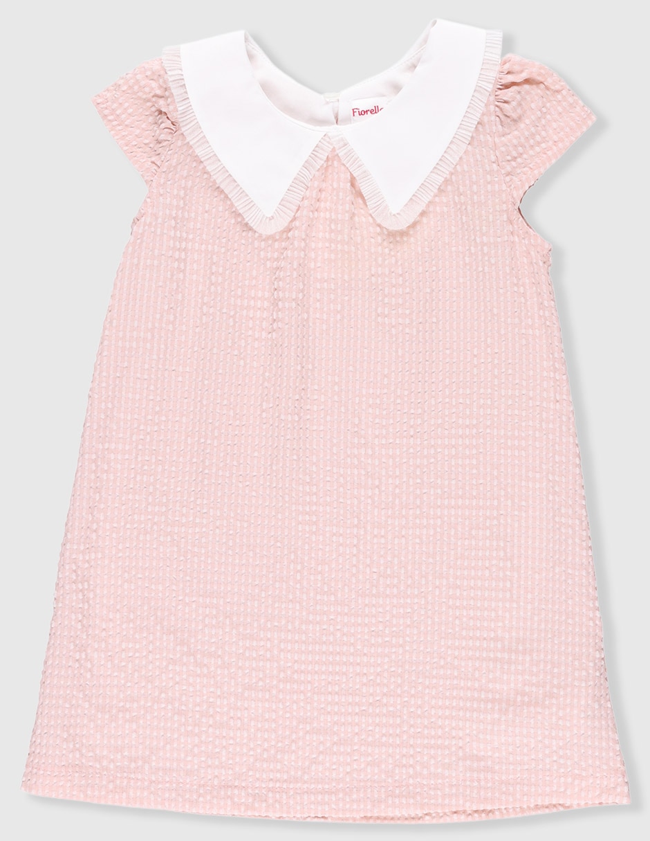 Vestido manga cap para bebé niña