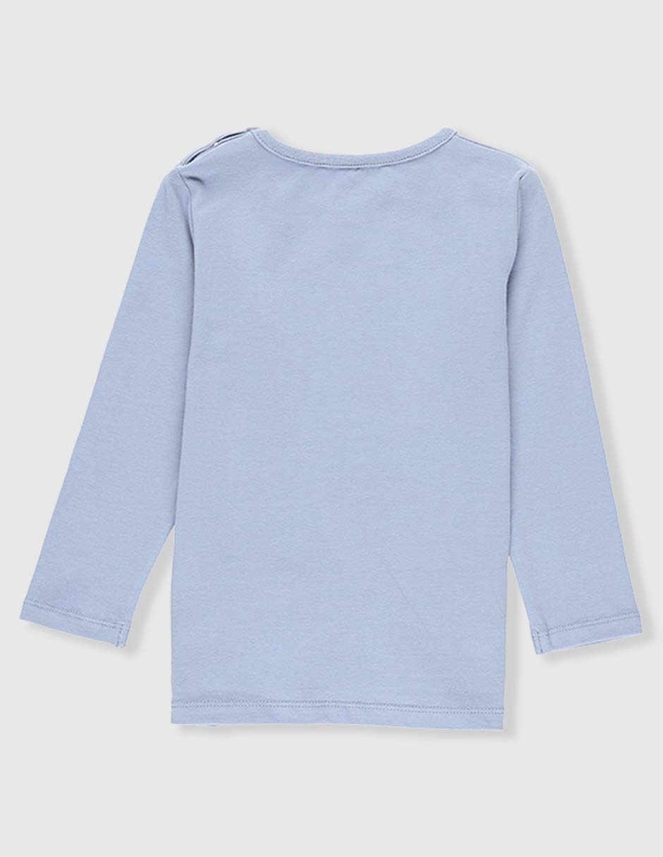 Playera Oso manga larga para bebé niño 2