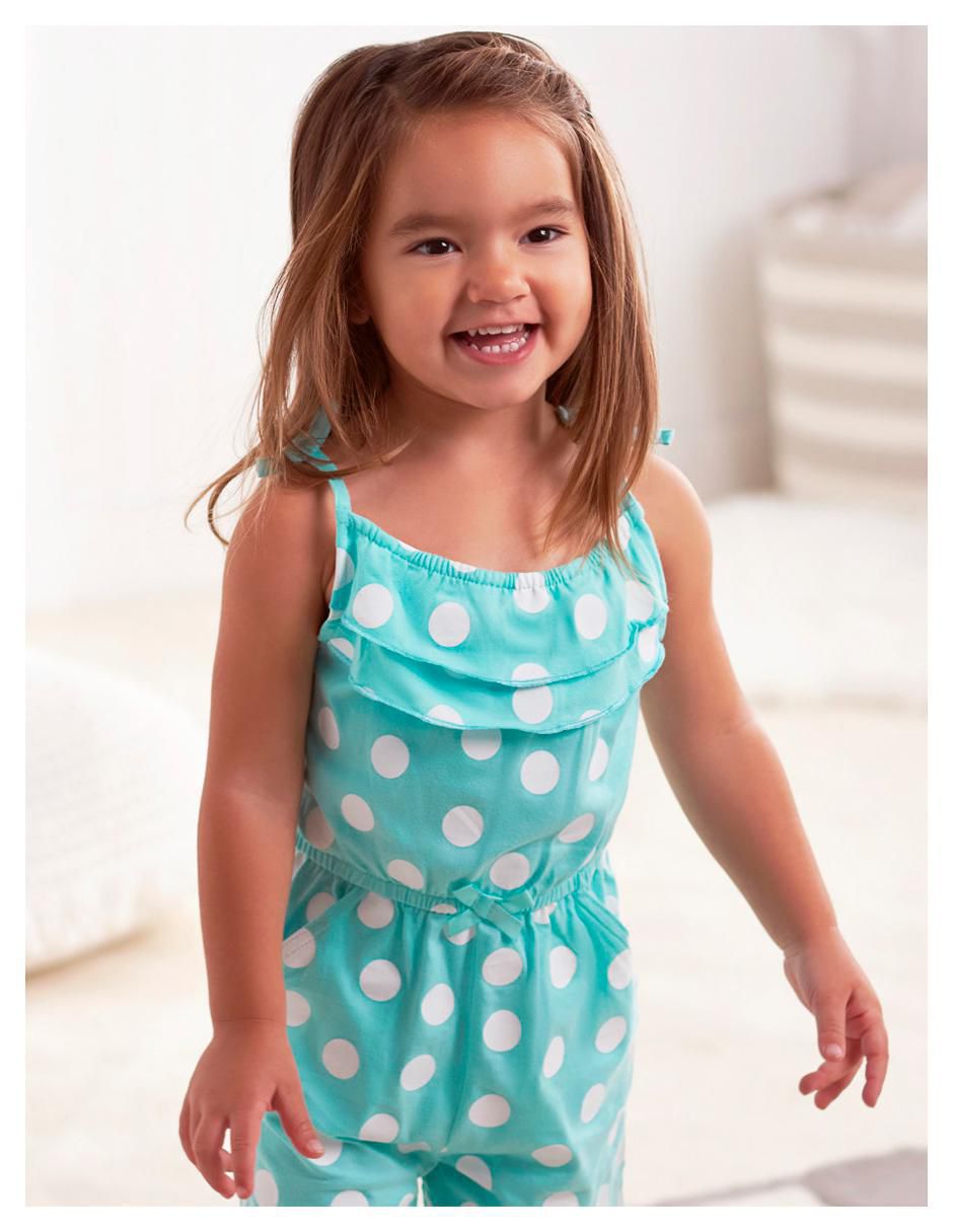 Romper de algodón para niña 6