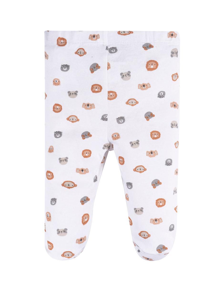 Conjunto casual de algodón para bebé unisex 3 piezas 4