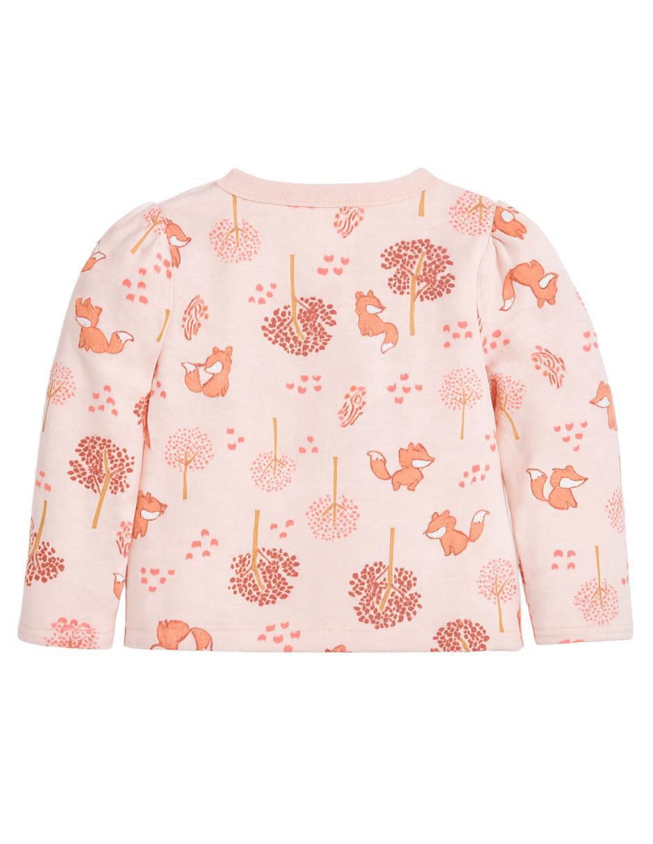 Conjunto casual de algodón para bebé niña 3 piezas 5