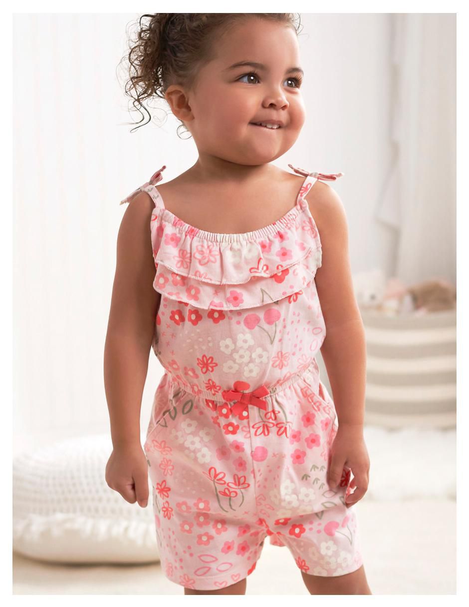 Romper de algodón para niña 8