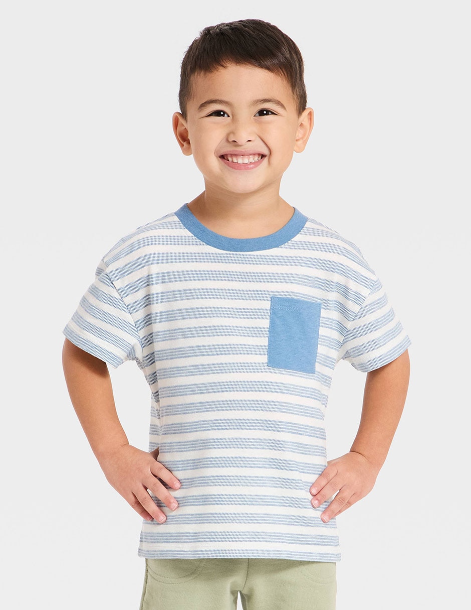 Playera manga corta para niño Playera manga corta para niño
