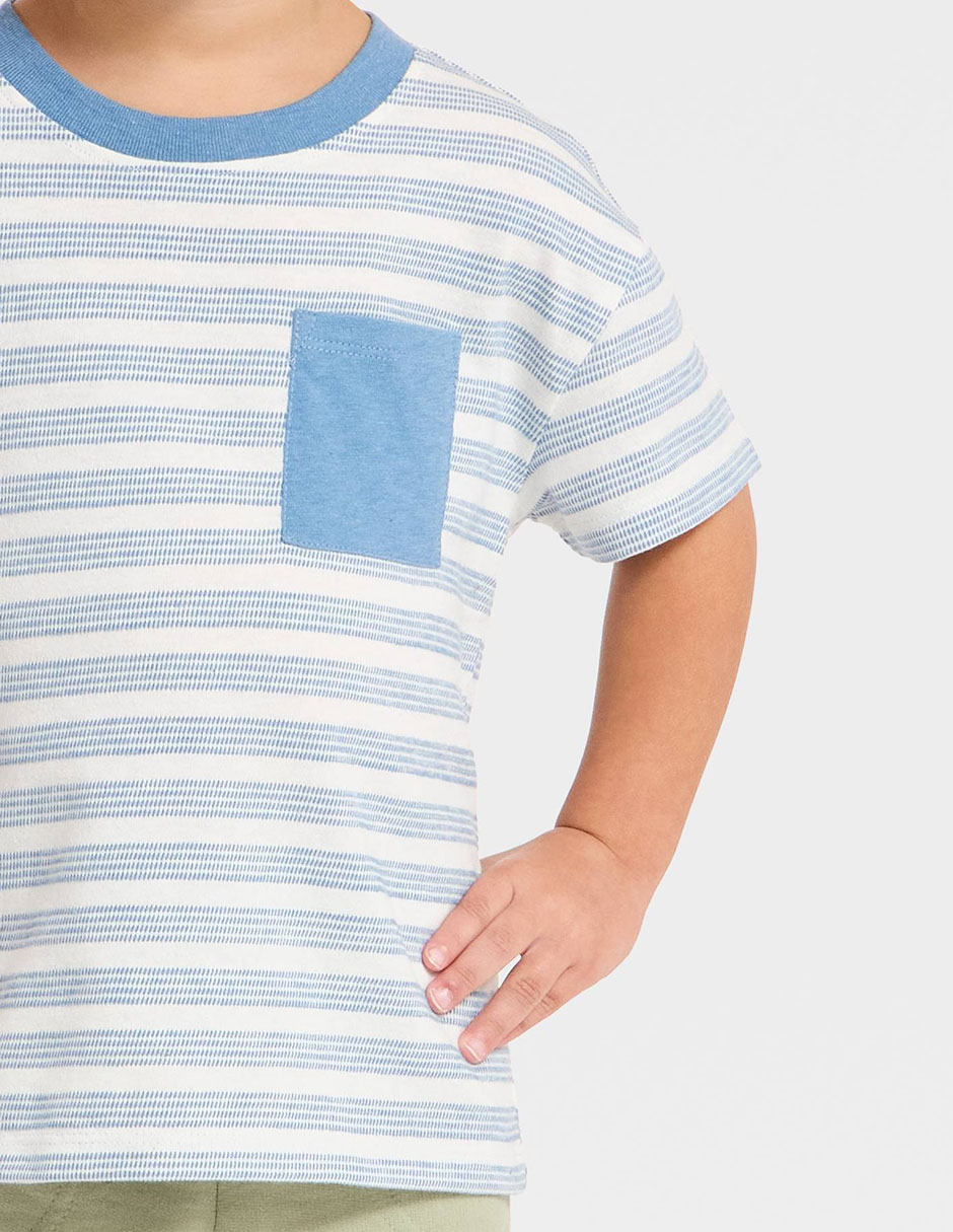 Playera manga corta para niño 4
