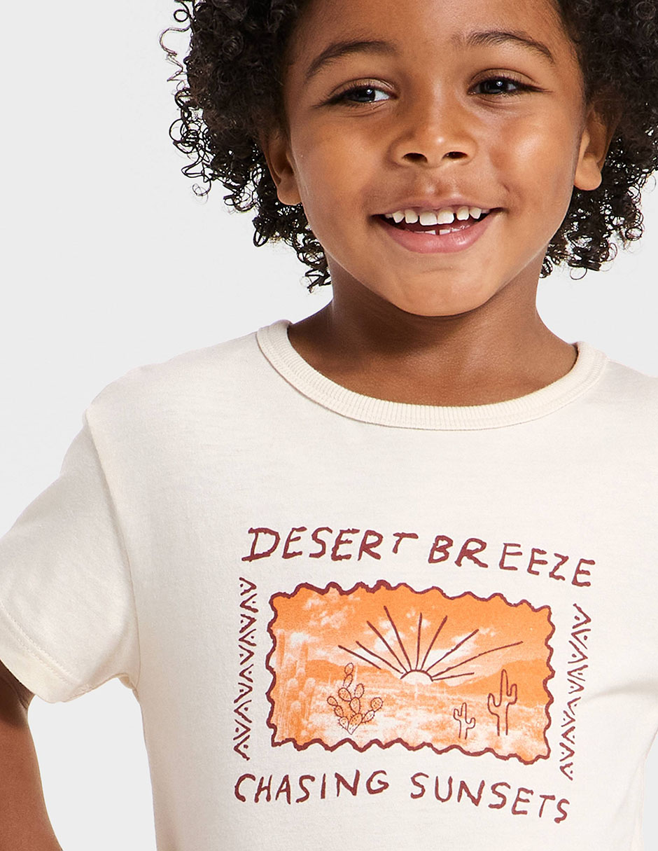 Playera manga corta para niño 4
