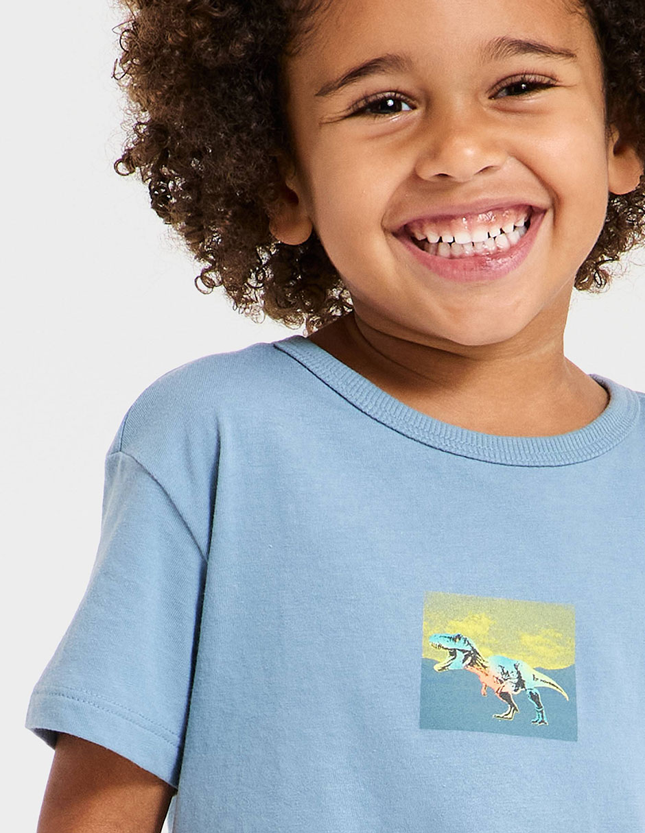 Playera manga corta para niño 4