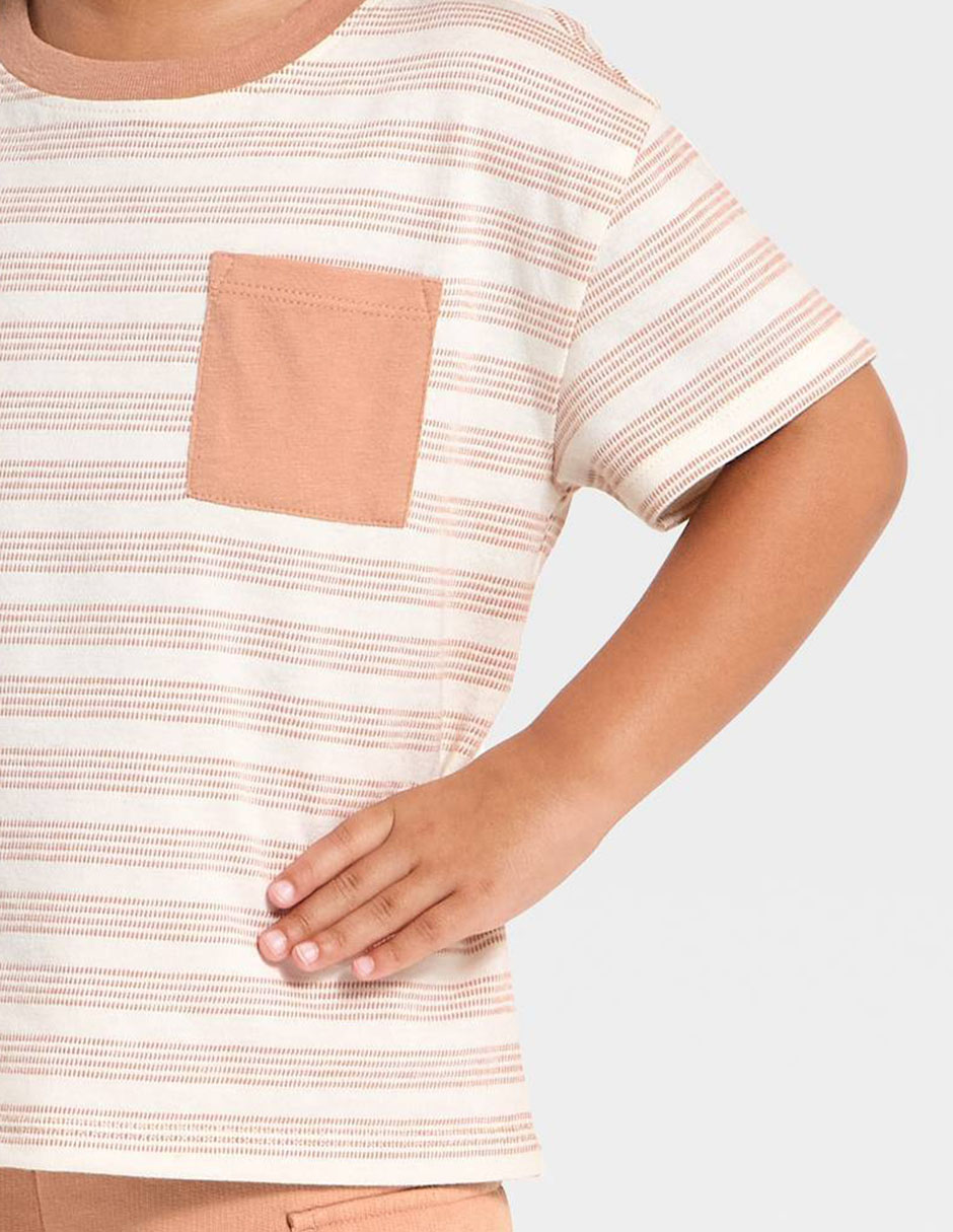 Playera manga corta para niño 3