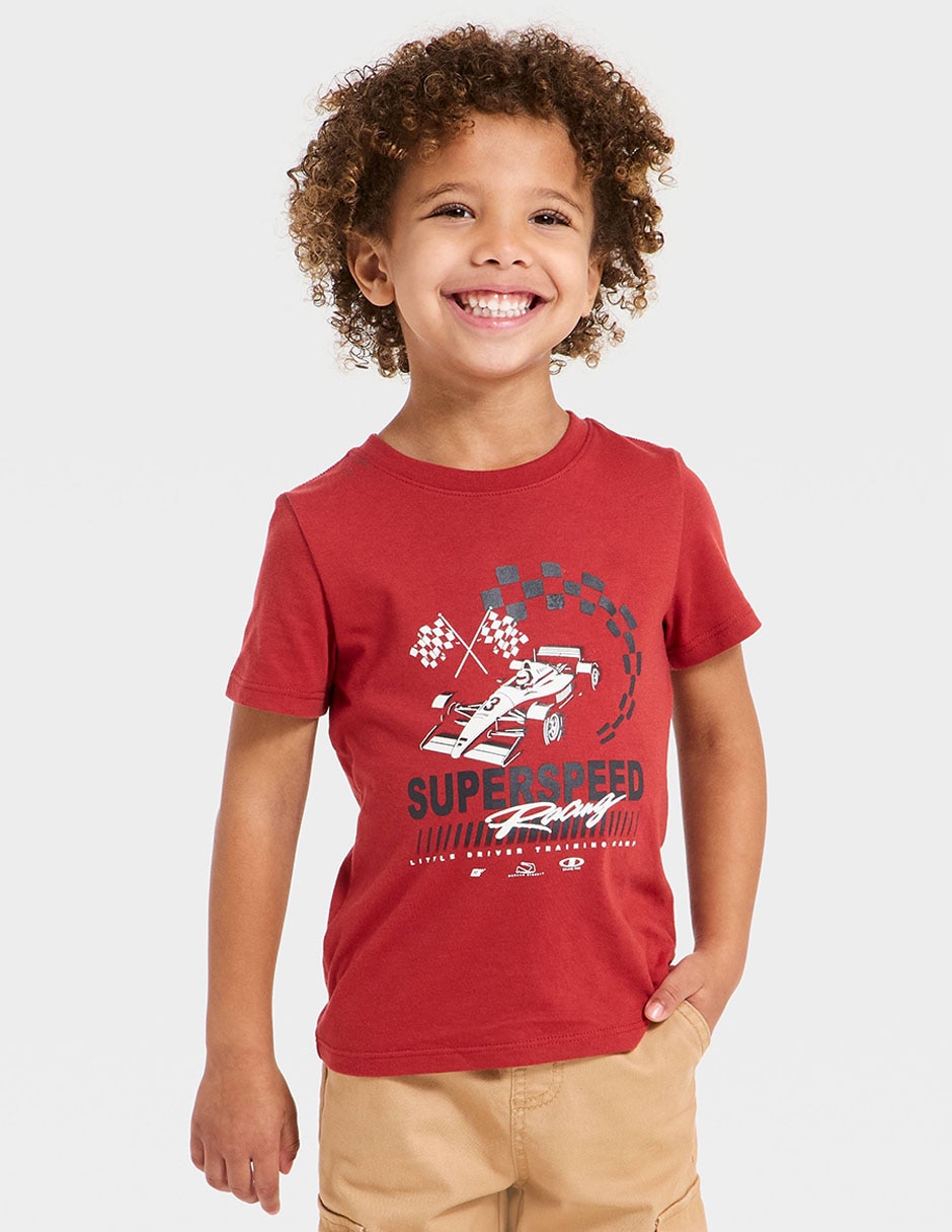 Playera manga corta para niño Playera manga corta para niño