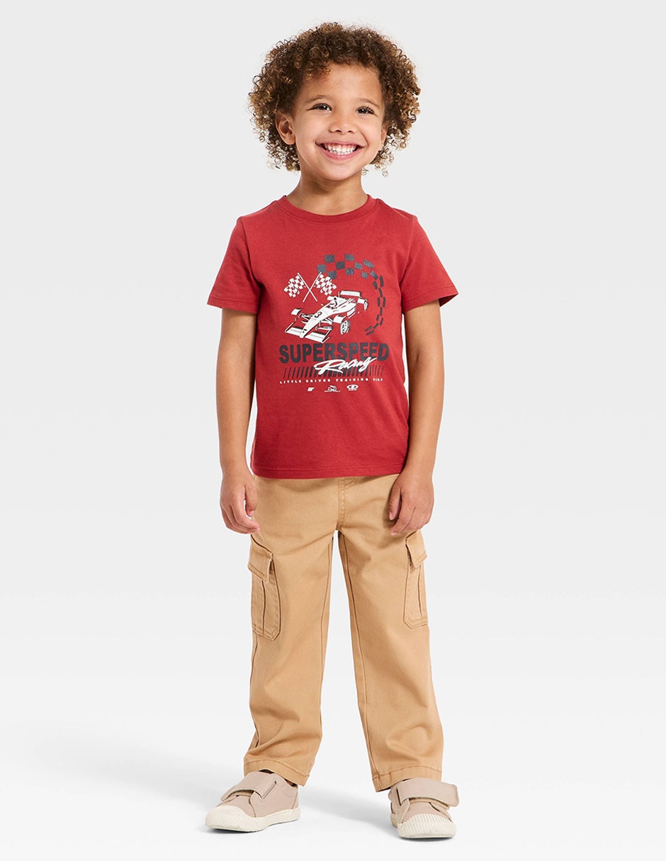 Playera manga corta para niño 3