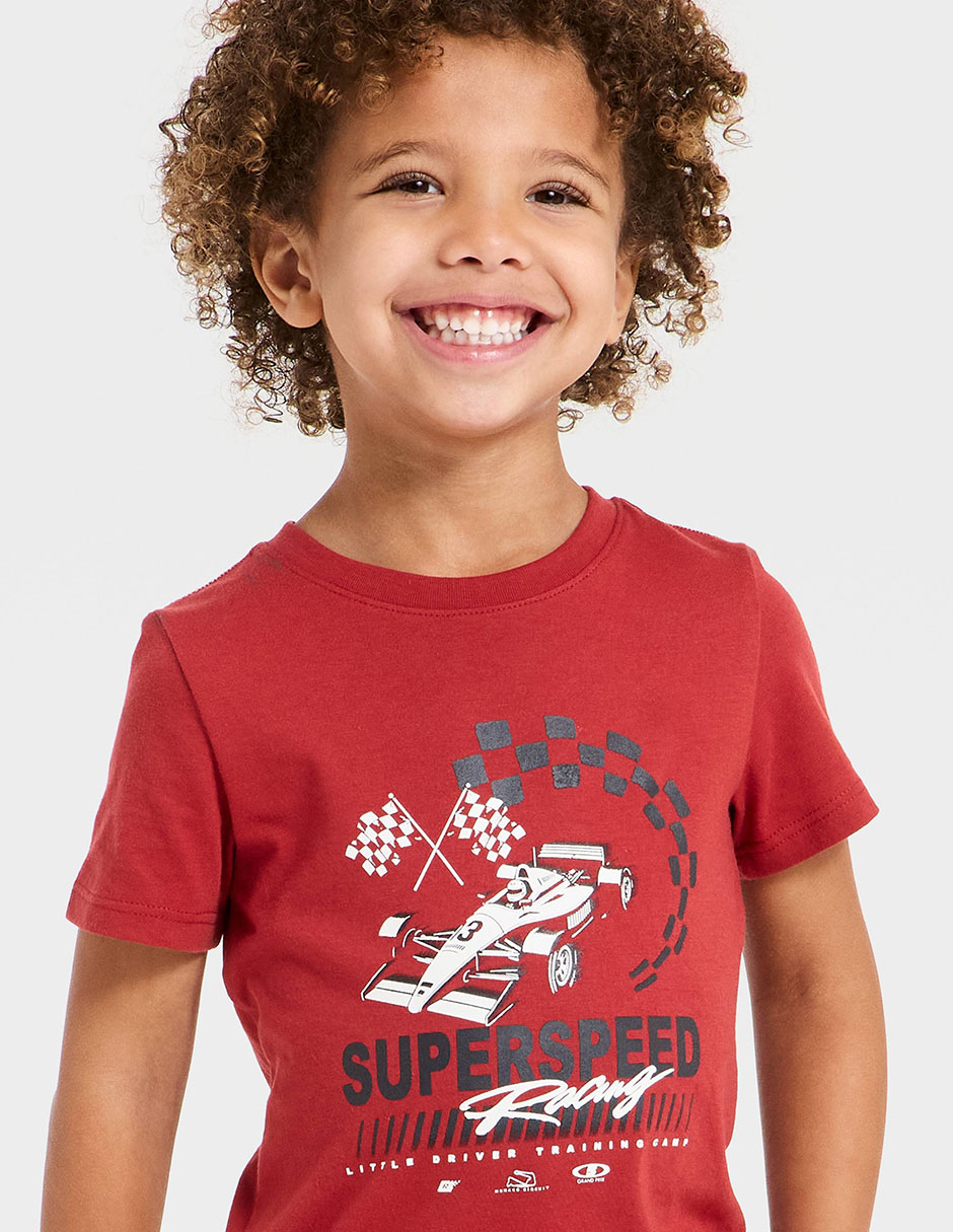 Playera manga corta para niño 4