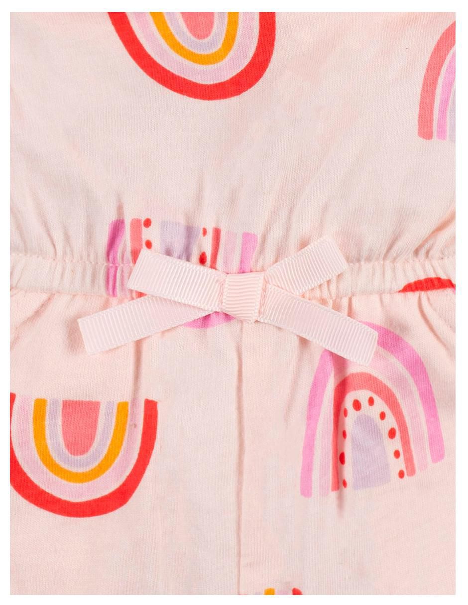 Set romper de algodón para bebé niña 7