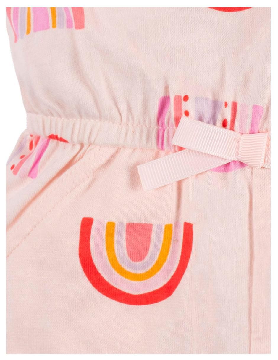 Set romper de algodón para bebé niña 8