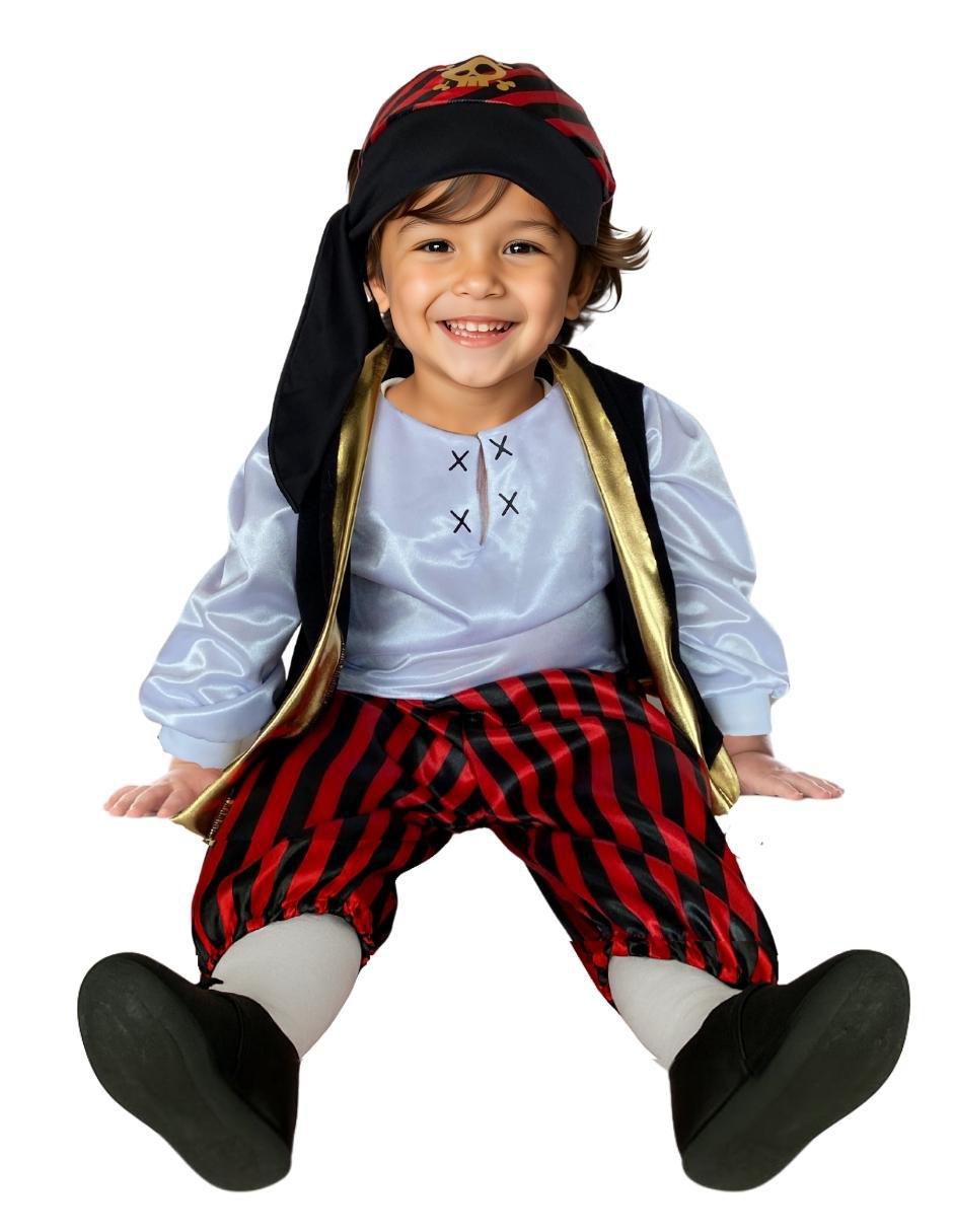 Disfraz de pirata infantil unisex