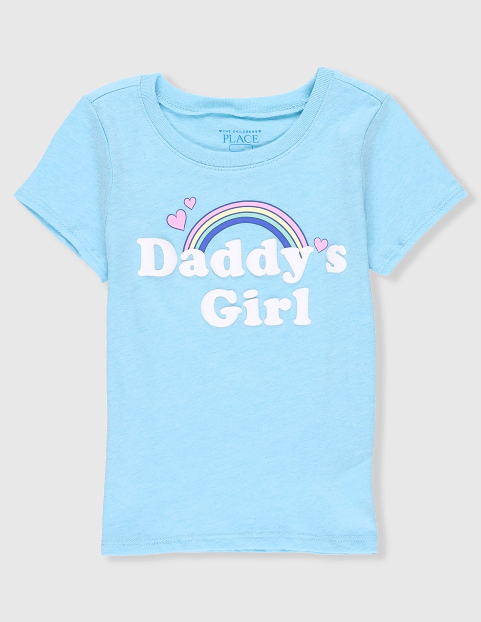 Playera manga corta para bebé niña