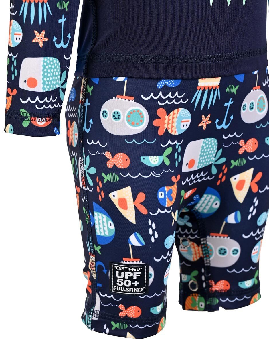 Traje de baño wetsuit Little Fishie para bebé 4
