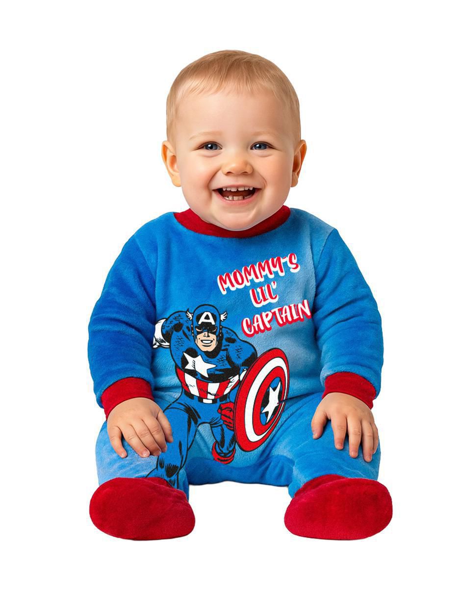 Mameluco Advengers para bebé niño