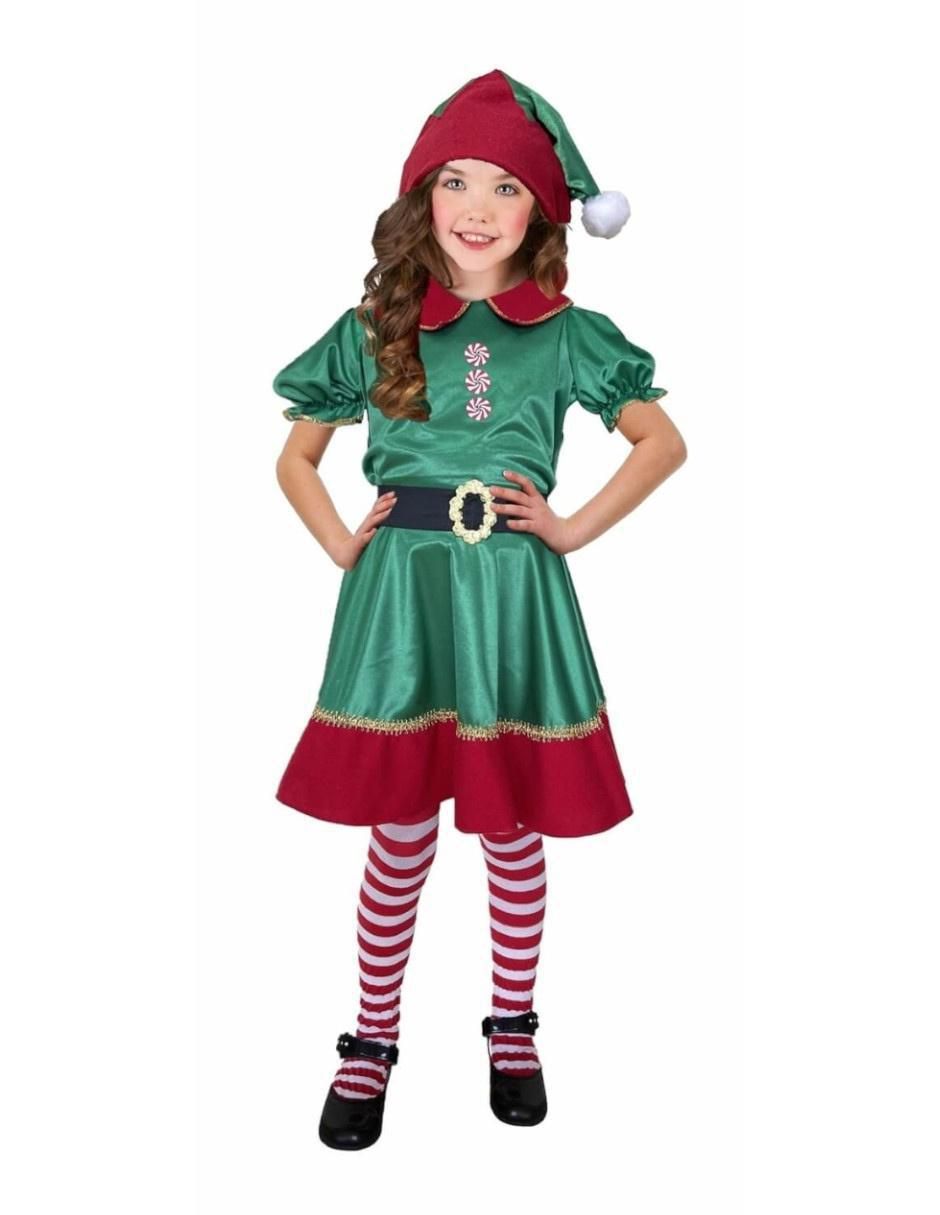Disfraz de duende para niña
