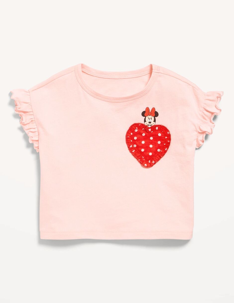 Playera manga corta para niña Playera manga corta para niña