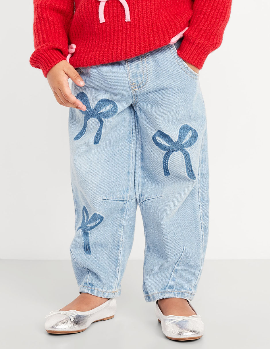 Jeans baggy 841345-000 lavado claro para niña Jeans baggy 841345-000 lavado claro para niña