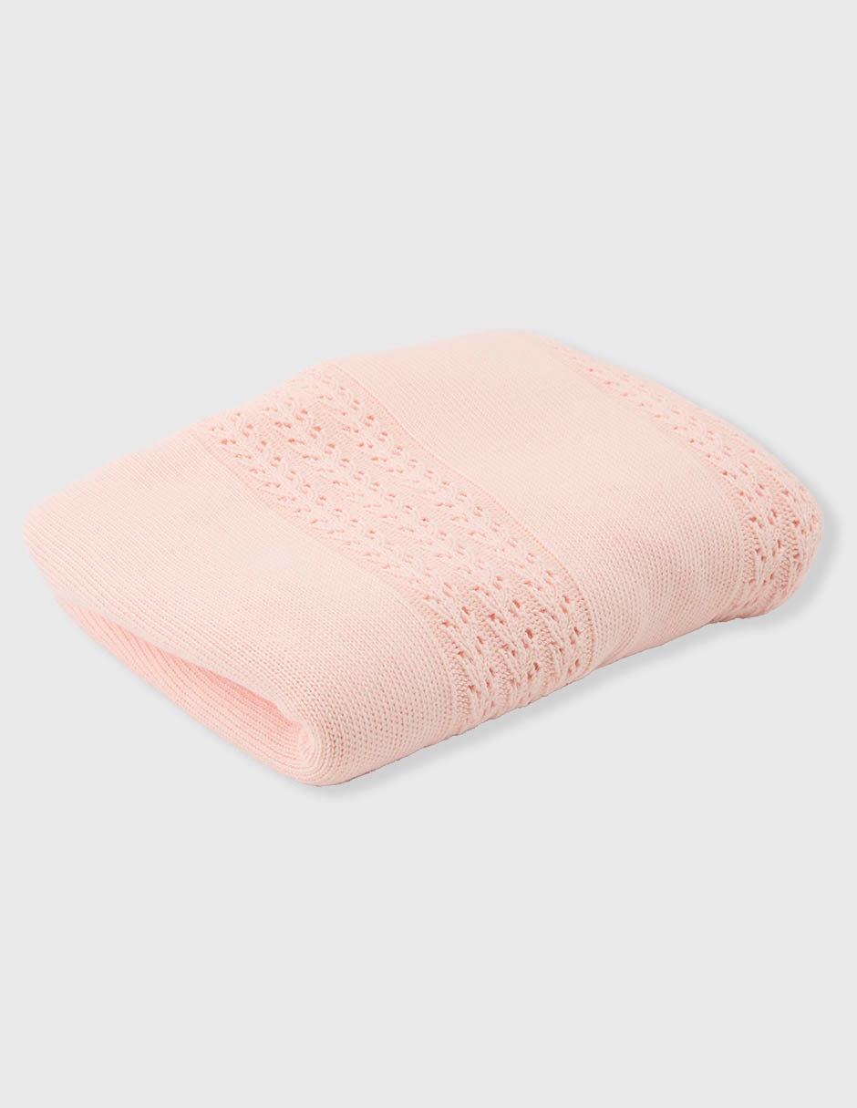 Cobija de tejido suave para niña Cobija de tejido suave para niña