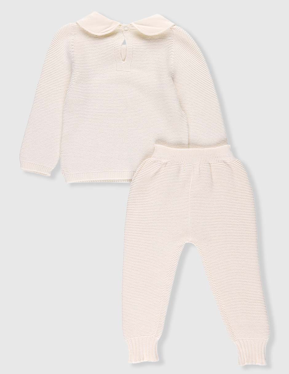 Conjunto de algodón para bebé niña 2