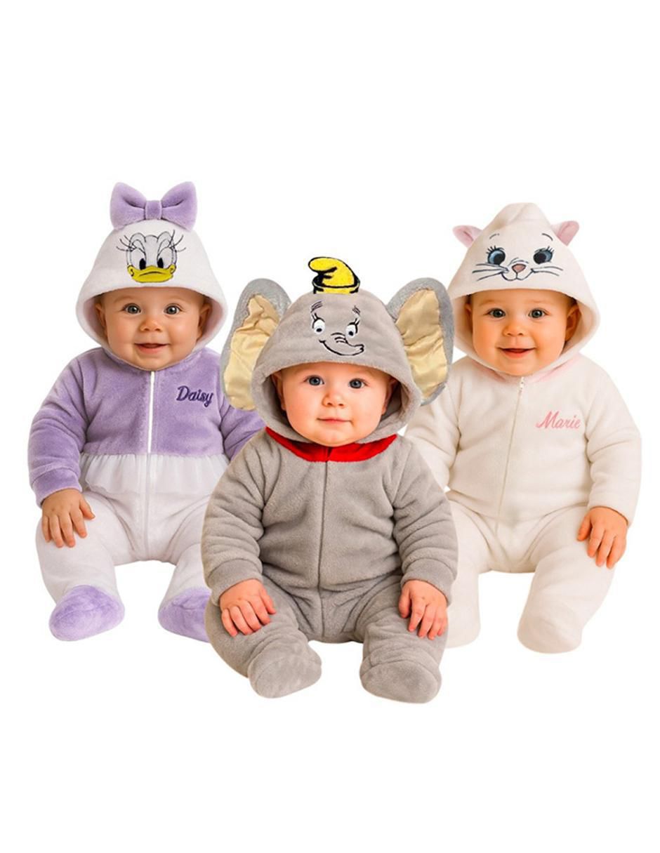Set de mamelucos Daisy, Dumbo y Marie para bebé