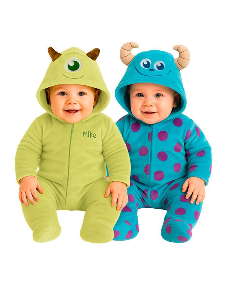Set de mamelucos Sully y Mike para bebé