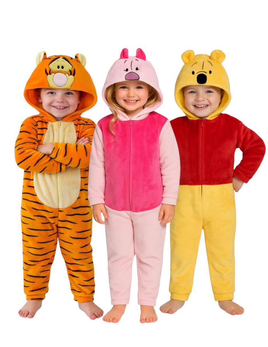Set de mamelucos Tigger, Pooh, Piglet infantil