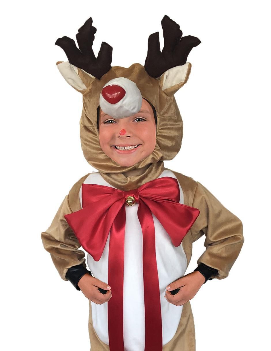 Disfraz navideño de reno unisex 5