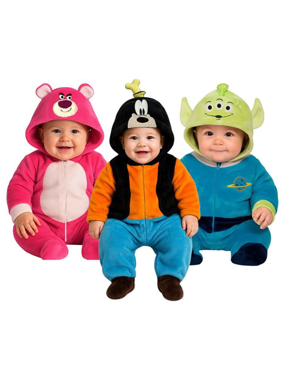 Set de mamelucos Lotso, Goofy, Alien para bebé