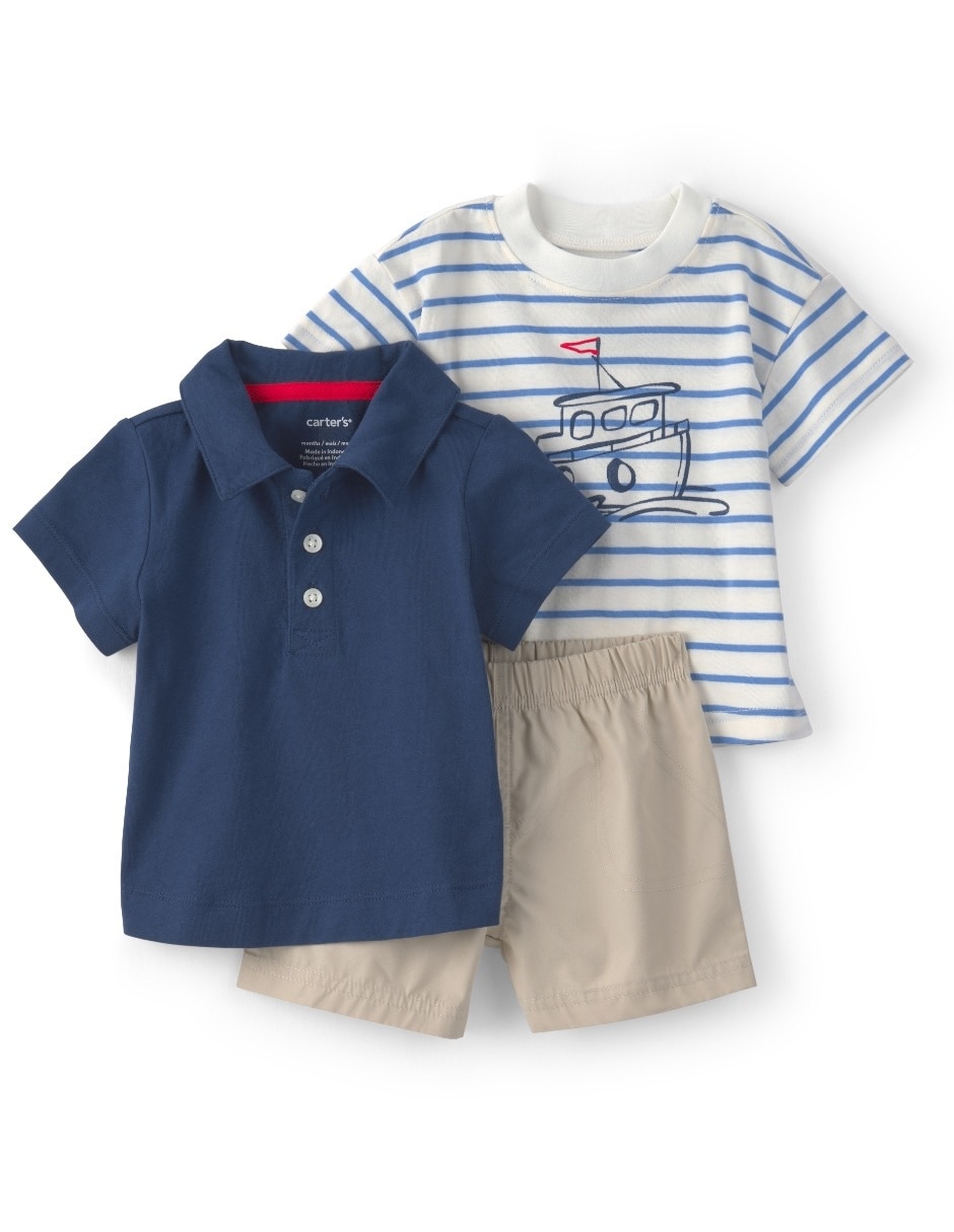Conjunto de algodón para bebé niño