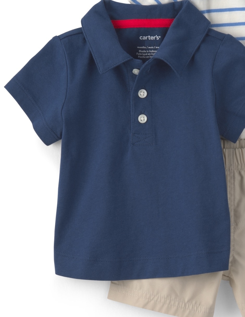 Conjunto de algodón para bebé niño 6