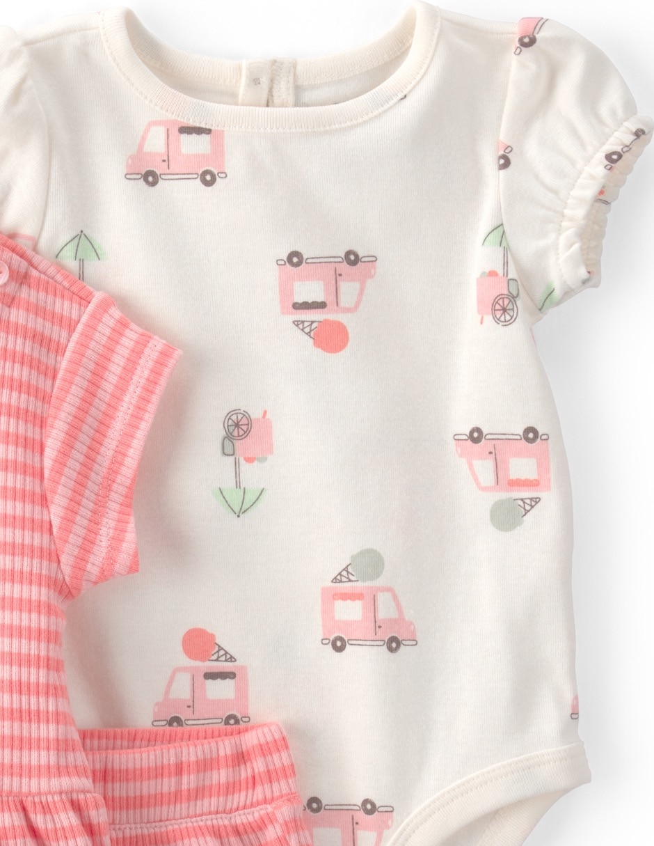Conjunto casual para bebé niña 4
