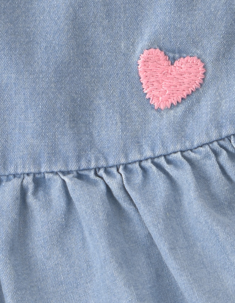 Conjunto casual de algodón para bebé niña 5