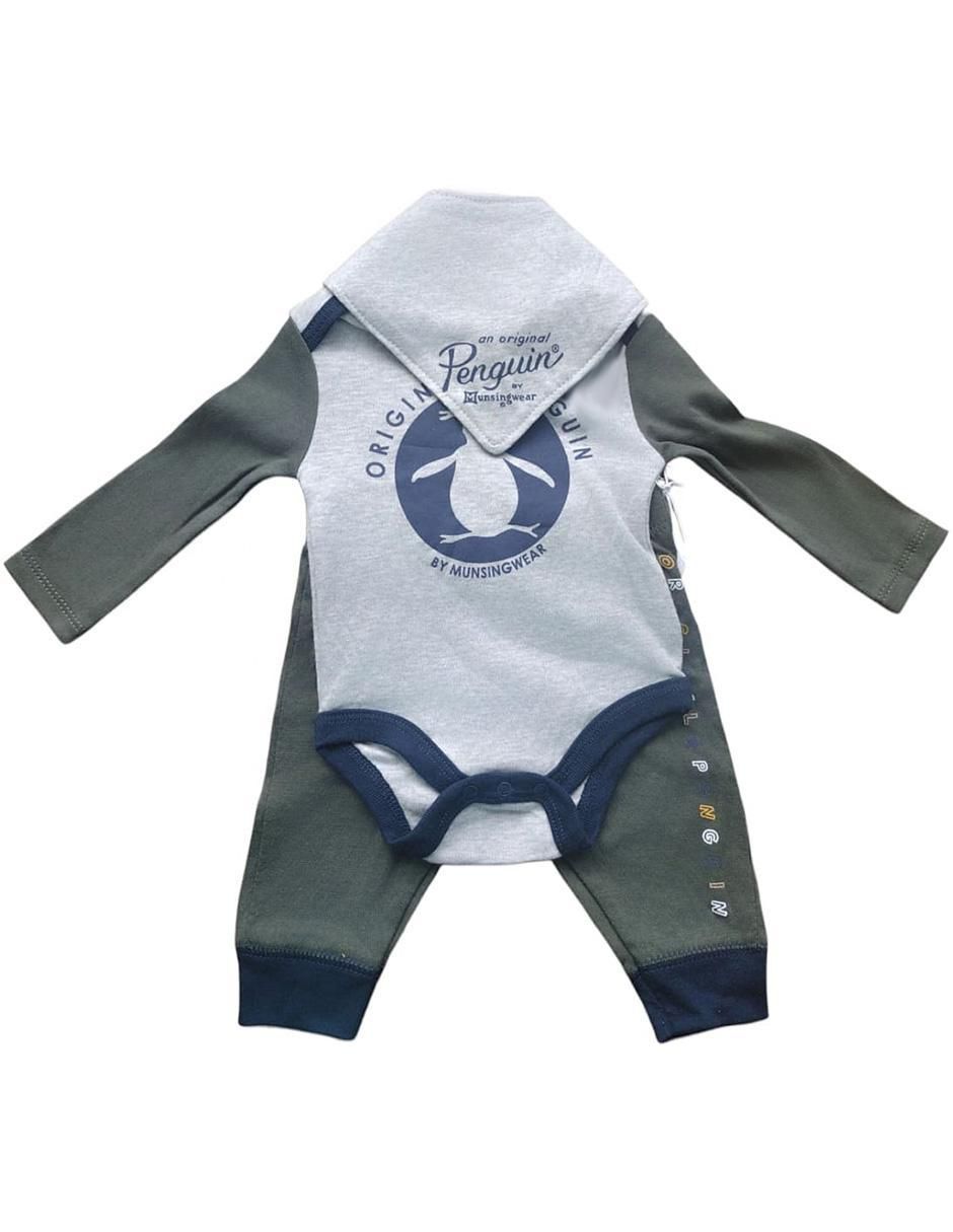 Mameluco térmico Baby Penguin de algodón para bebé 6