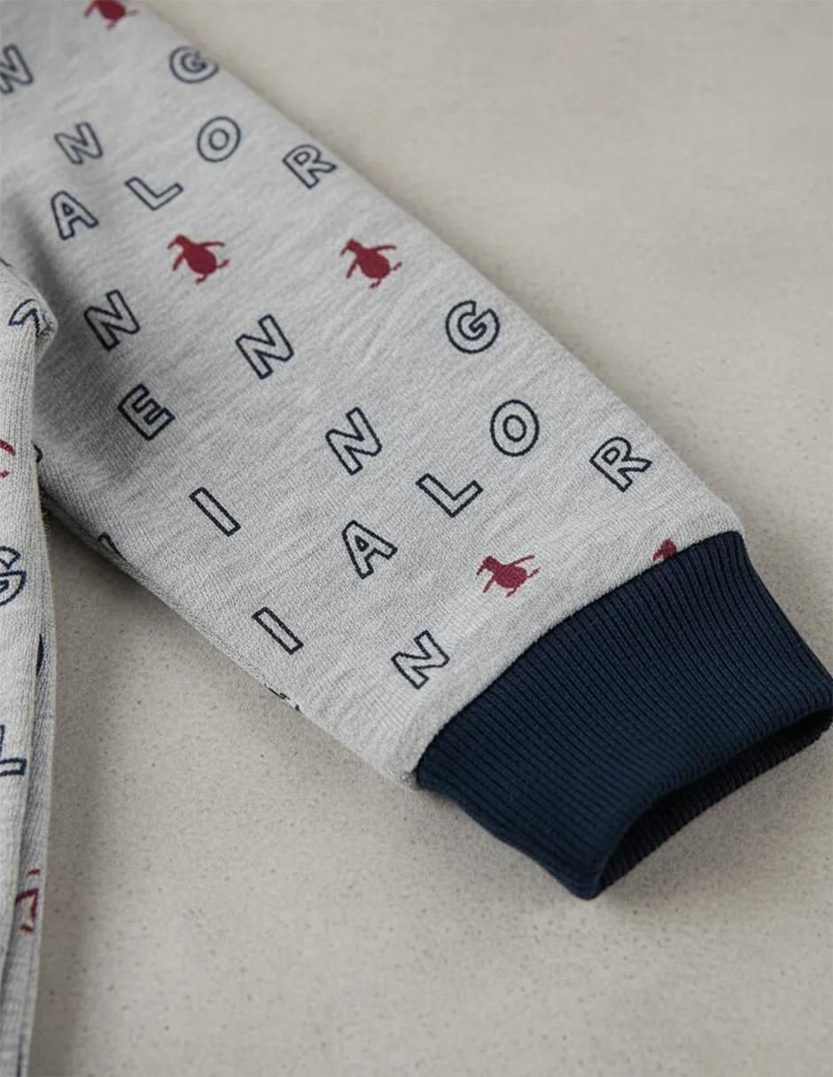 Mameluco térmico Baby Penguin de algodón para bebé 3