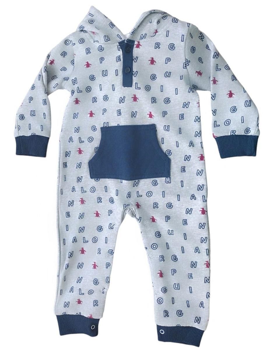 Mameluco térmico Baby Penguin de algodón para bebé 8