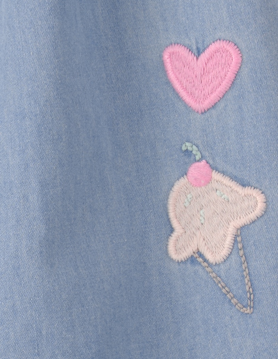 Jumpsuit de algodón para bebé niña 4