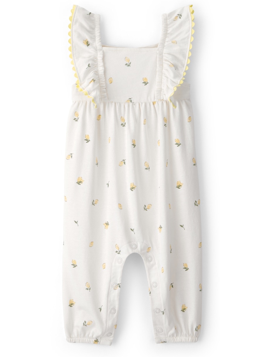 Jumpsuit de algodón para bebé niña Jumpsuit de algodón para bebé niña