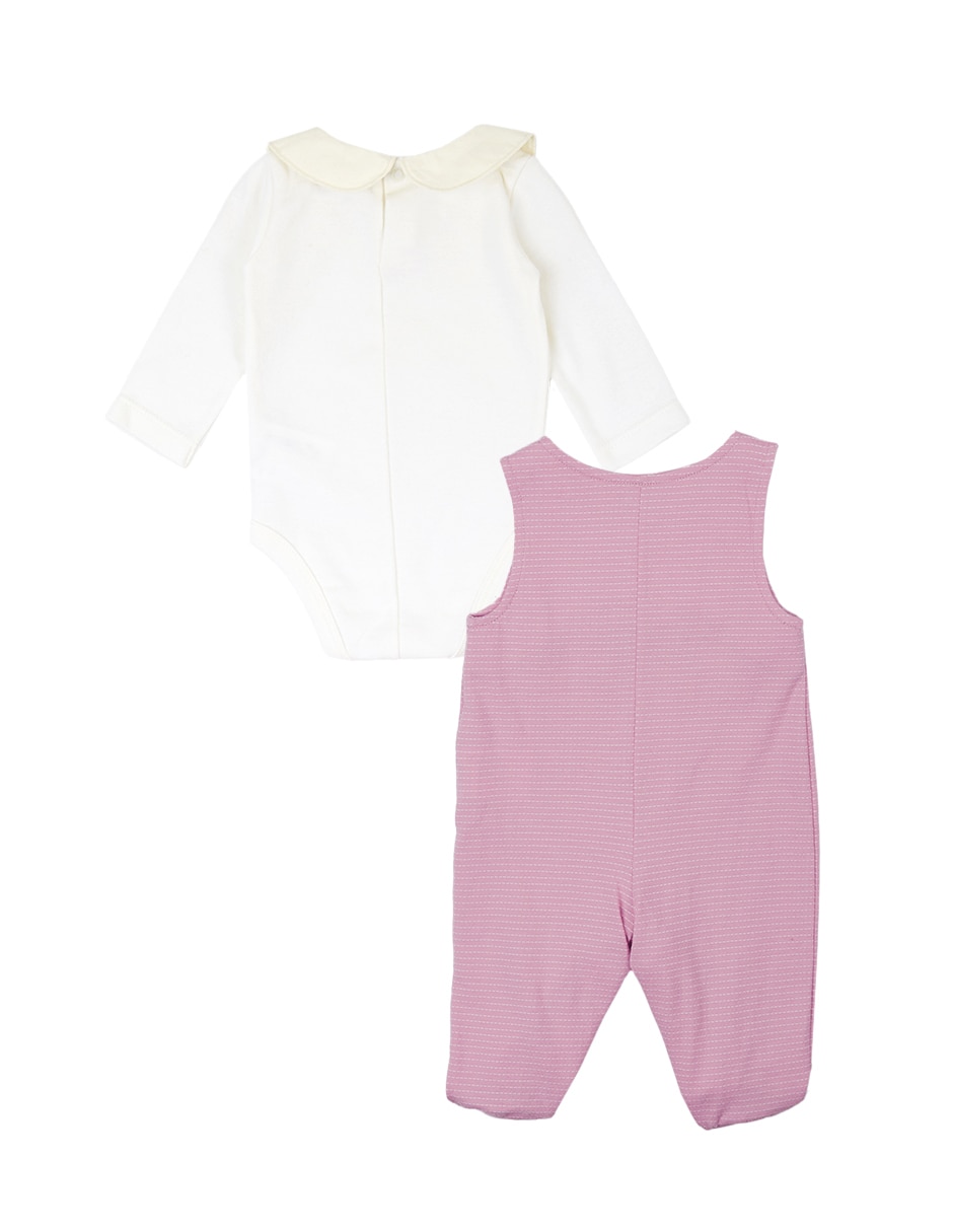 Conjunto de algodón para bebé niña 2