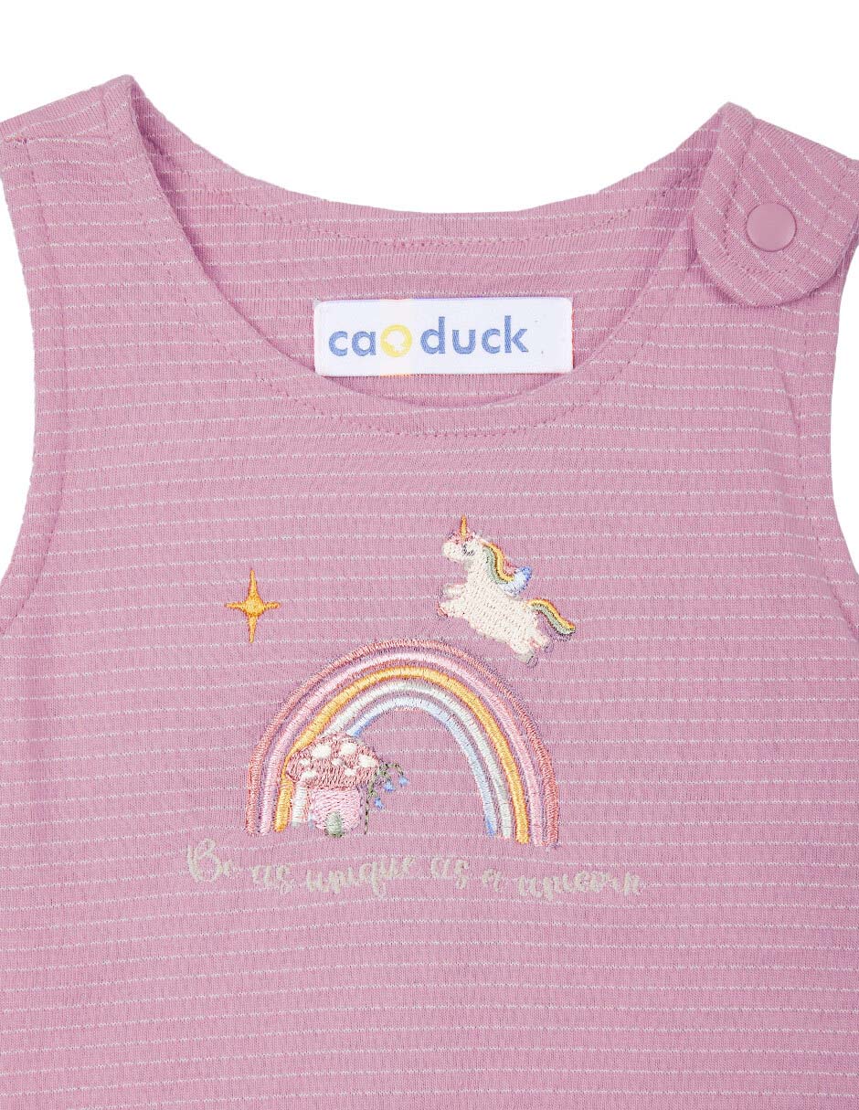 Conjunto de algodón para bebé niña 3